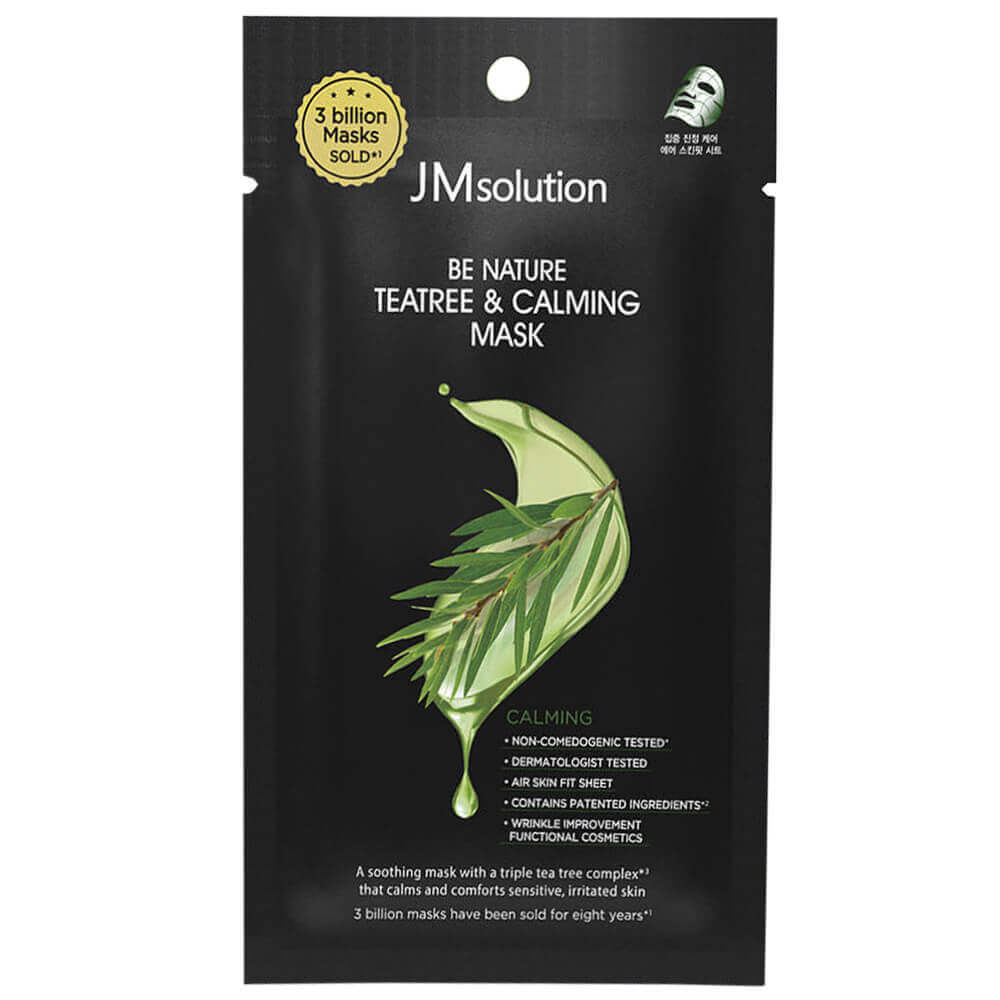 

Тканевая маска с чайным деревом JMsolution Be Nature Teatree & Calming Mask
