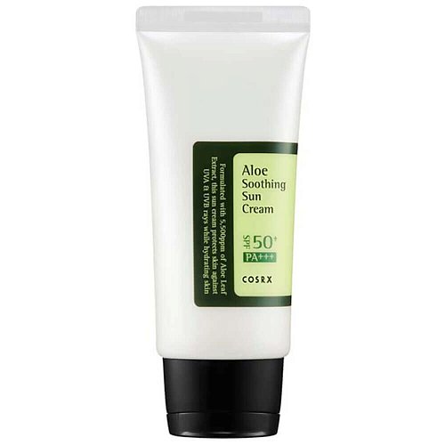 Солнцезащитный крем с соком алоэ вера Cosrx Aloe Soothing Sun Cream SPF50+ PA+++