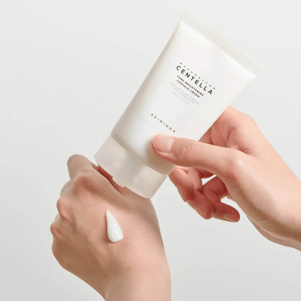 Капсульный осветляющий крем с центеллой SKIN1004 Madagascar Centella Tone Brightening Capsule Cream
