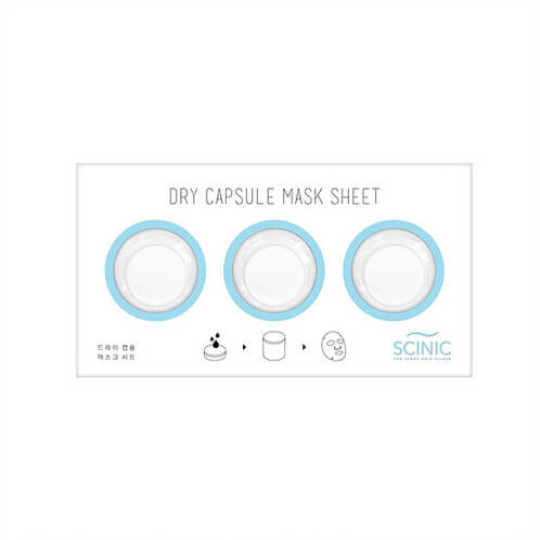 Набор сухих масок-таблеток для лица Scinic Dry Capsule Mask Sheet