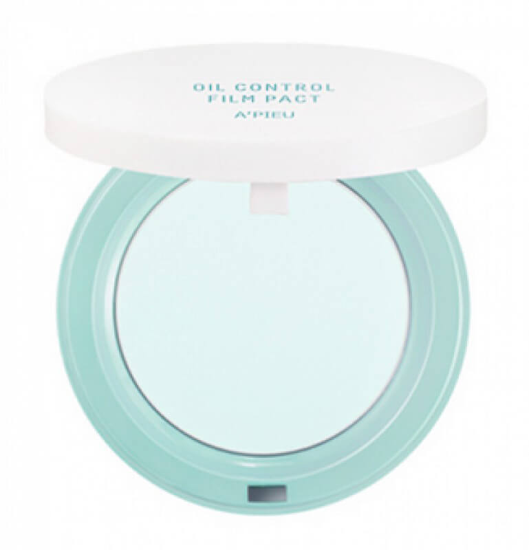 

Компактная матирующая пудра A'Pieu OIL CONTROL FILM PACK №3 Sky mint