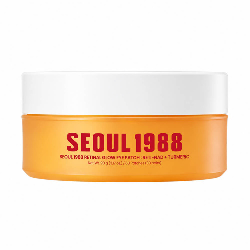 Гидрогелевые патчи с ретиналем K-SECRET Seoul 1988 Retinal Glow Eye Patch: Reti-NAD + Turmeric