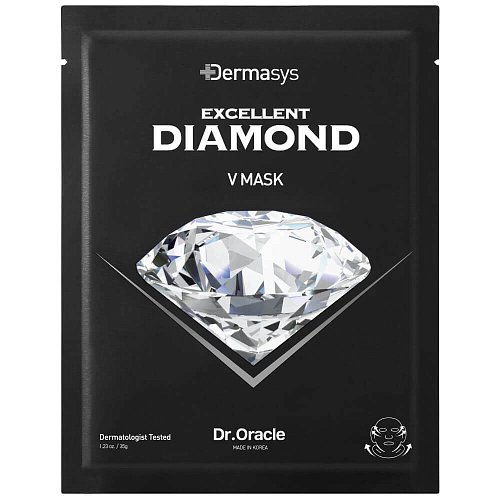 Подтягивающая тканевая маска для овала лица Dr.Oracle Dermasys Diamond V Mask