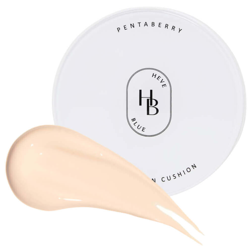 

Сияющий тональный кушон с пантенолом HEVEBLUE Pentaberry Panthenol Repair Glow Foundation Cushion 13 IVORY
