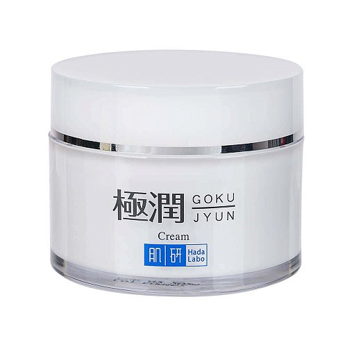 Капсульный витаминный крем для лица с гиалуроновой кислотой Hada Labo Gokujyun Cream