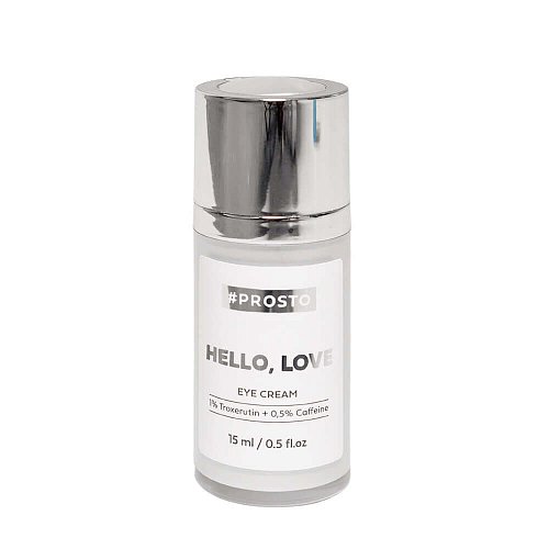 Тонизирующиуй крем от тёмных кругов вокруг глаз PROSTO HELLO, LOVE Eye Cream