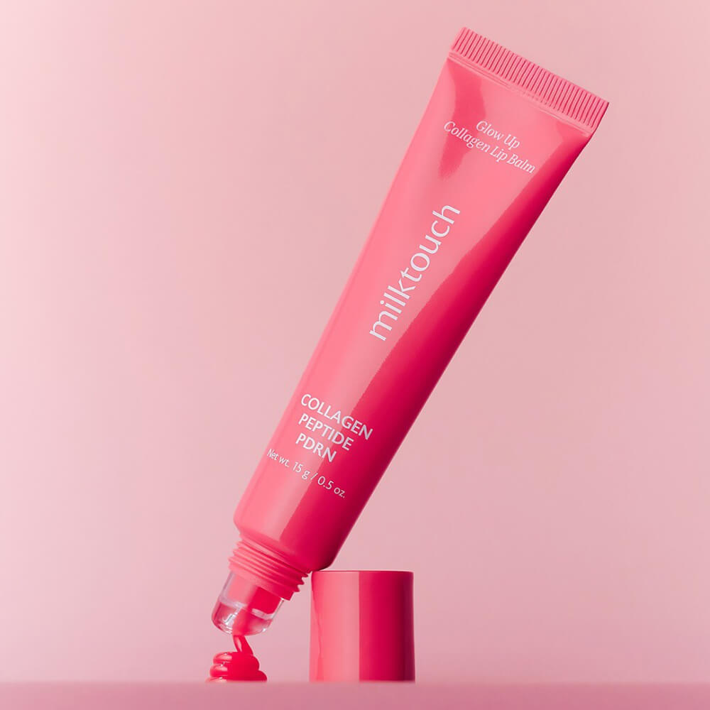 Увлажняющий бальзам для губ с ПДРН Milk Touch Glow Up Collagen Lip Balm