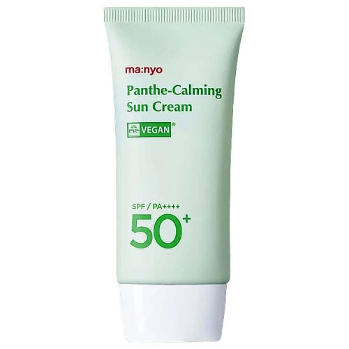 Веганский солнцезащитный крем с пантенолом Manyo Panthe-Calming Sun Cream SPF50+ PA++++
