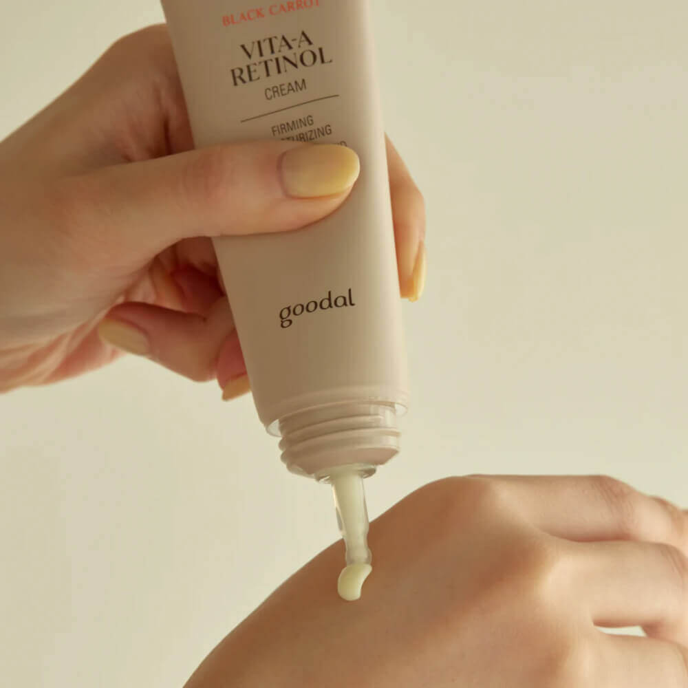 Укрепляющий крем с ретинолом и чёрной морковью Goodal Black Carrot Vita-A Retinol Firming Cream