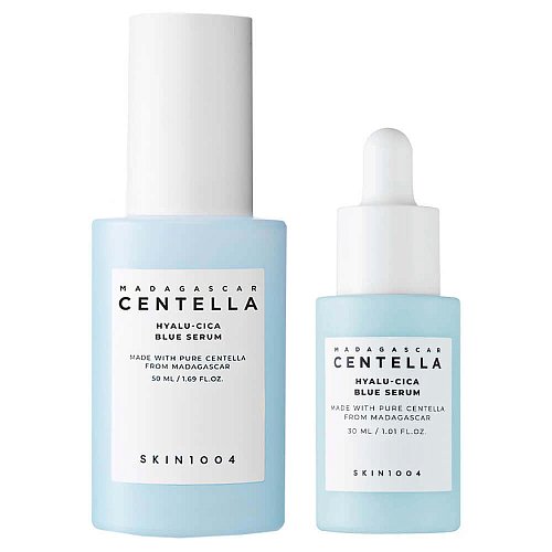 Увлажняющая сыворотка с центеллой SKIN1004 Madagascar Centella Hyalu-Cica Blue Serum 