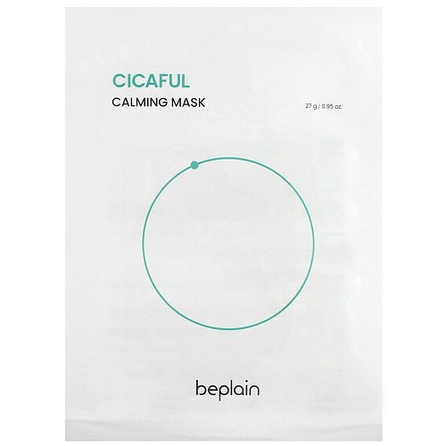 Успокаивающая маска с центеллой beplain Cicaful Calming Mask Sheet