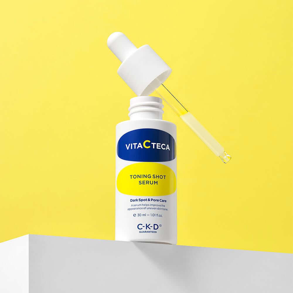 Осветляющая сыворотка с витамином С и микроиглами CKD Vita C Teca Toning Shot Serum