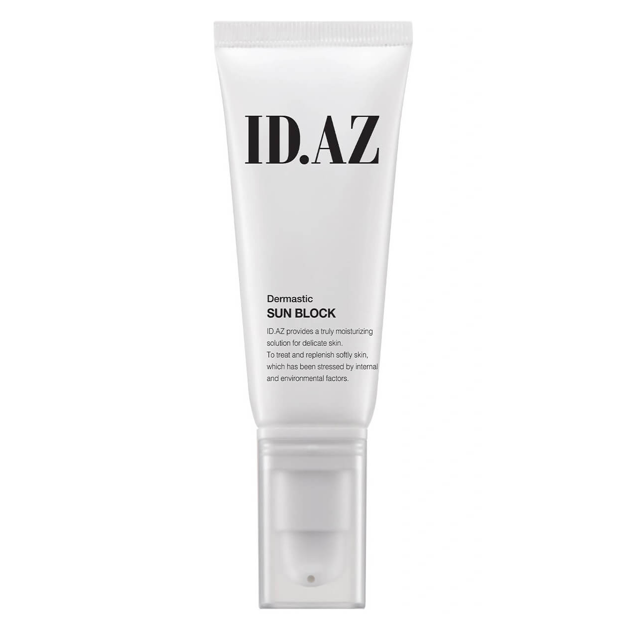 

Увлажняющий солнцезащитный флюид ID.AZ Dermastic Sun Block SPF50+/PA++++