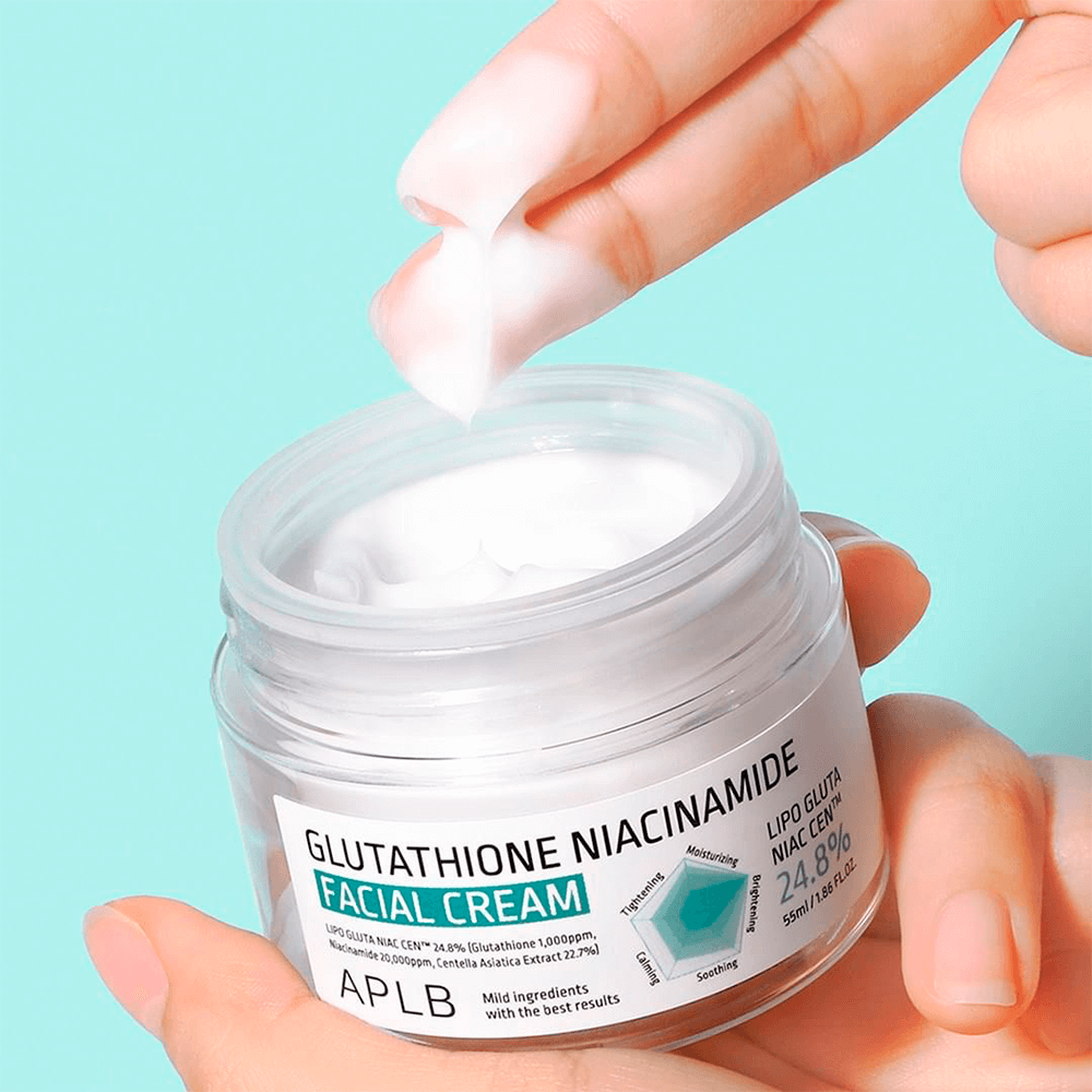 Осветляющий крем с глутатионом и ниацинамидом APLB Glutathione Niacinamide Facial Cream