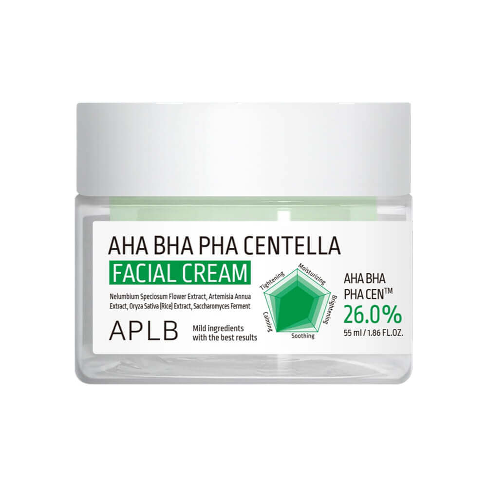 

Успокаивающий крем против воспалений APLB AHA BHA PHA Centella Facial Cream