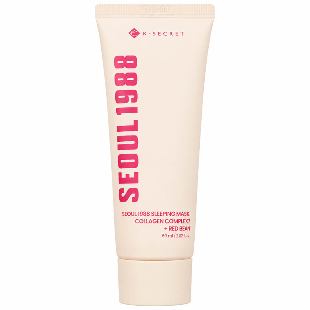 Ночная маска для лица с коллагеном K-SECRET Seoul 1988 Sleeping Mask: Collagen Complex 7 + Red Bean