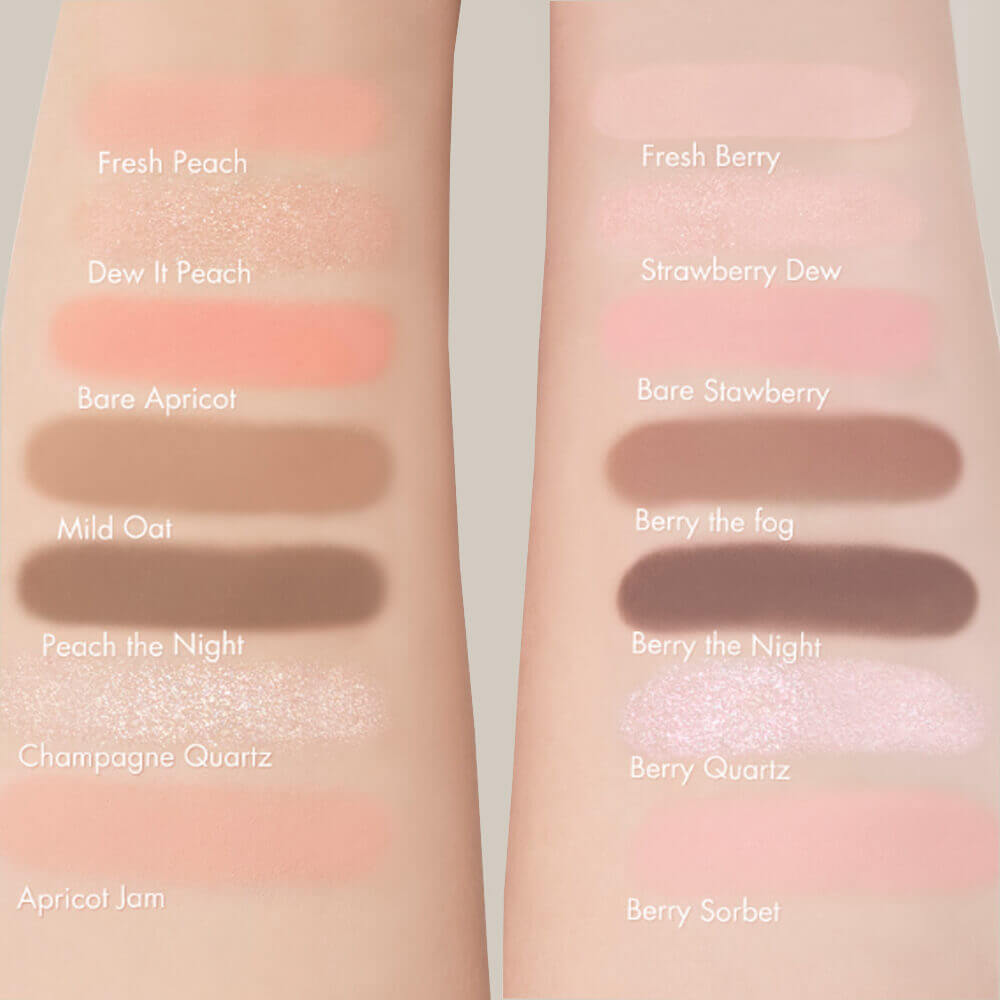 Универсальная палетка для глаз и лица rom&nd Bare Layer Palette