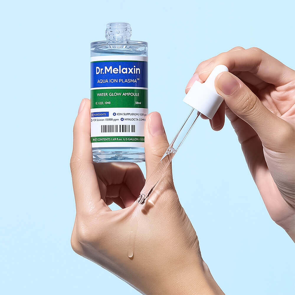 Ультраувлажняющая ампула с аква-ионной плазмой Dr.Melaxin Aqua Ion Plasma Water Glow Ampoule