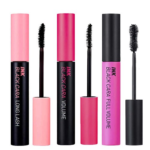 Суперстойкая тушь для ресниц Peripera Ink Black Cara