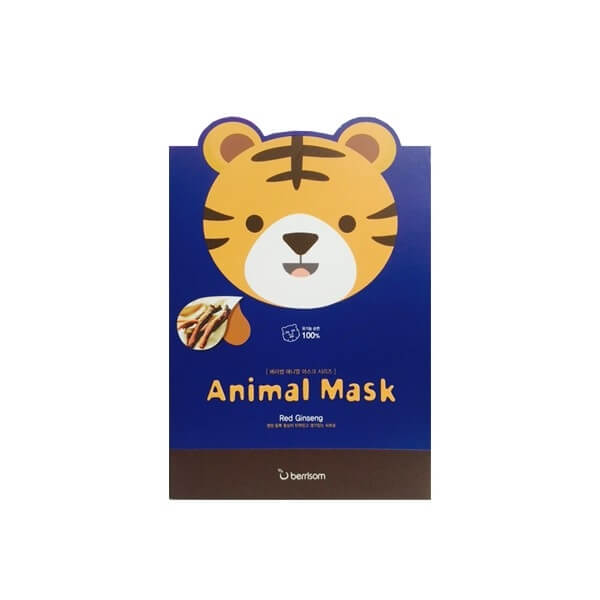 Тканевые маски Berrisom Animal Mask Tiger - Тигр