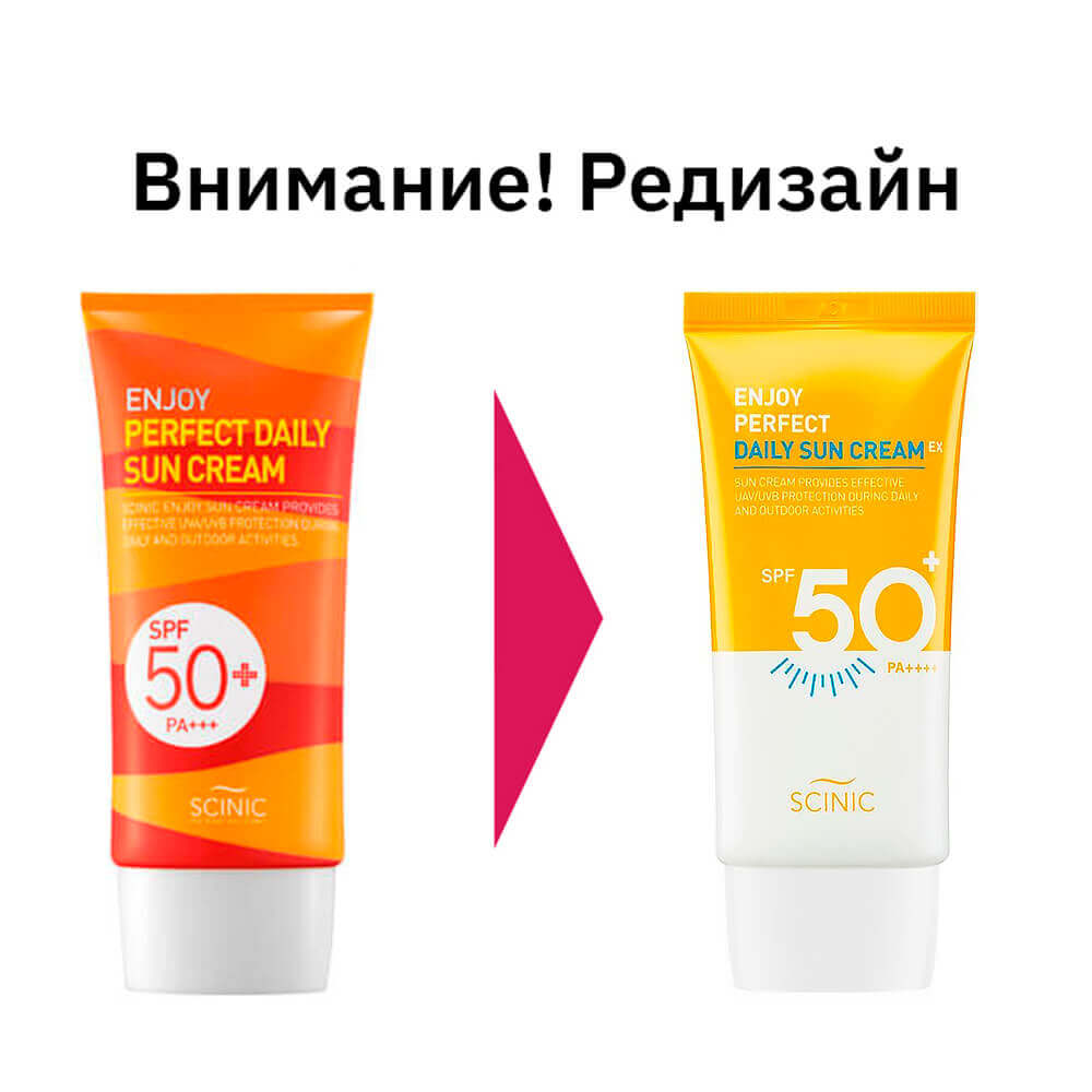 Солнцезащитный крем для лица и тела Scinic Enjoy Perfect Daily Sun Cream SPF 50/PA+++