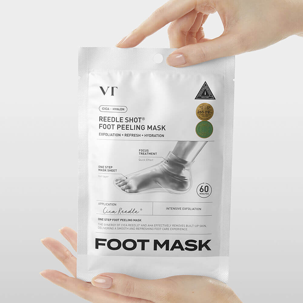 Пилинг-носочки для ног VT Cosmetics Reedle Shot Foot Peeling Mask