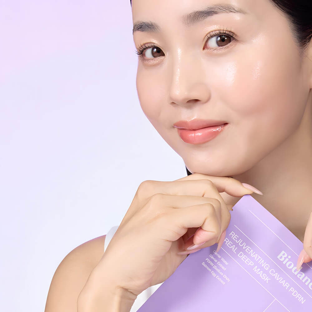 Ночная гидрогелевая маска с ПДРН и икрой Biodance Rejuvenating Caviar PDRN Real Deep Mask