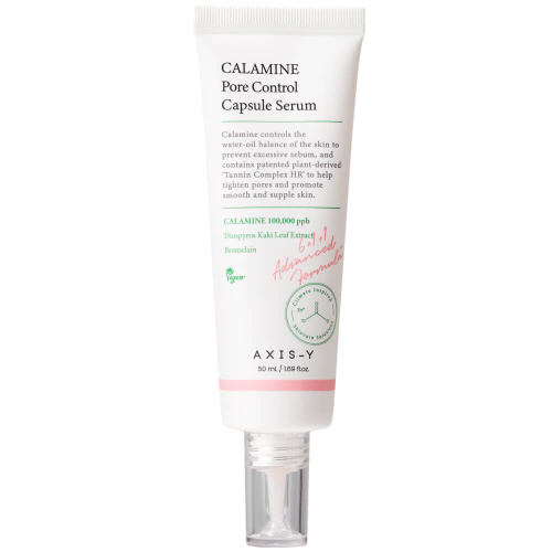 Сыворотка с каламином для сужения пор AXIS-Y Calamine Pore Control Capsule Serum 