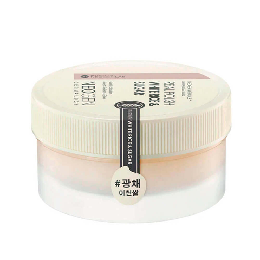 

Нежный сахарный скраб для лица с глутатионом Neogen Dermalogy Real Polish White Rice&Sugar