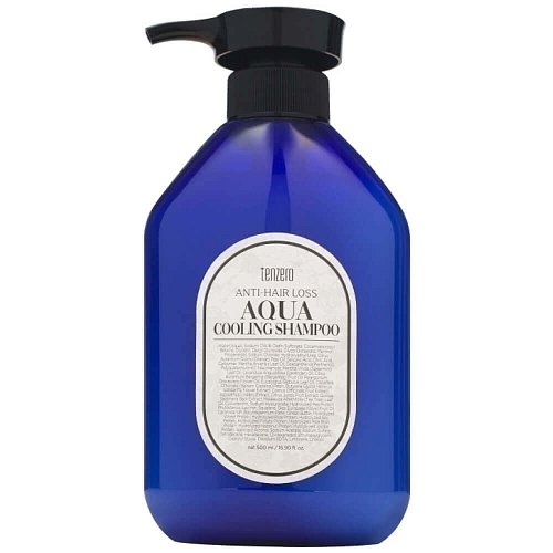 Охлаждающий шампунь против выпадения Tenzero Anti-Hair Loss Aqua Cooling Shampoo