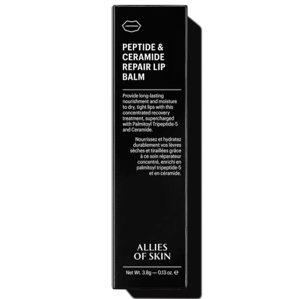 Восстанавливающий бальзам для губ с пептидами Allies of Skin Peptide & Ceramide Repair Lip Balm