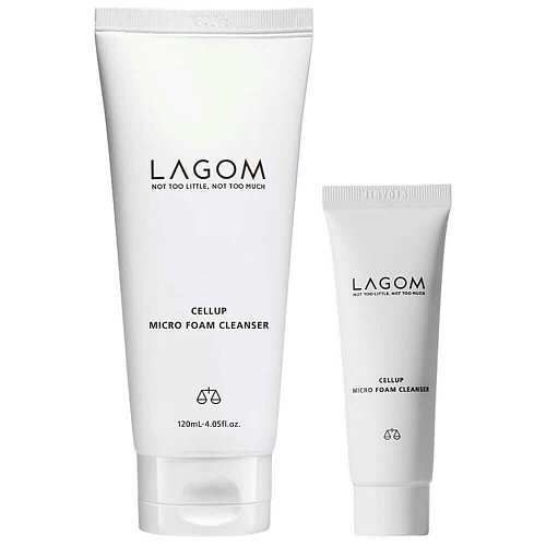 Увлажняющая пенка для умывания Lagom Cellup Micro Foam Cleanser