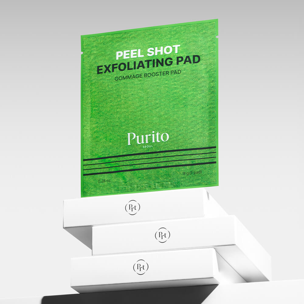 Пилинг-пэды с кислотами и энзимами Purito Seoul Peel Shot Exfoliating Pad