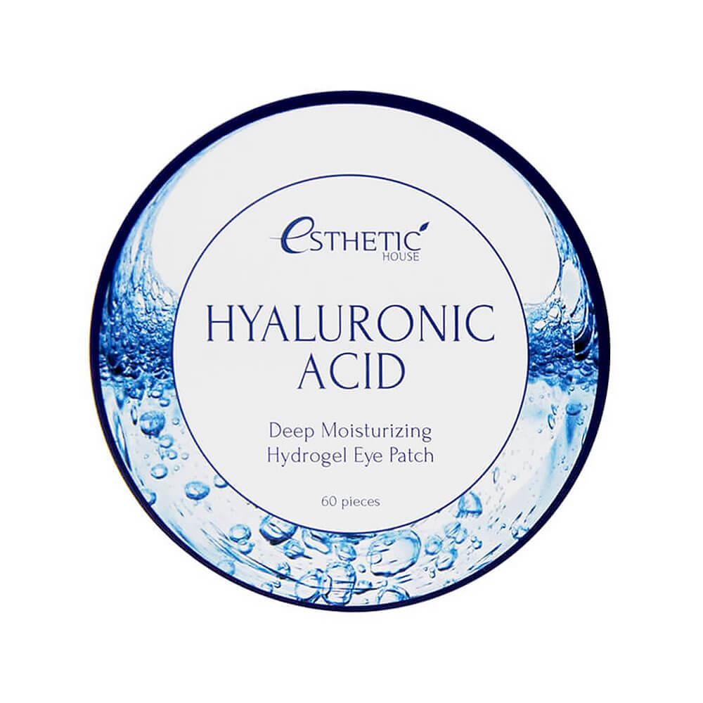 

Глубокоувлажняющие гидрогелевые патчи Esthetic House Hyaluronic Acid Hydrogel Eye Patch