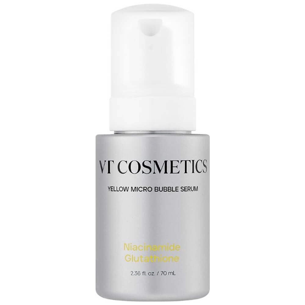 

Пузырьковая сыворотка с ниацинамидом VT Cosmetics Niacinamide Glutathione Yellow Micro Bubble Serum