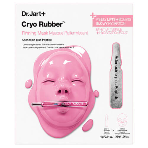 Гидрогелевая маска для упругости кожи Dr.Jart+ Cryo Rubber Firming Mask Adenosine Plus Peptide
