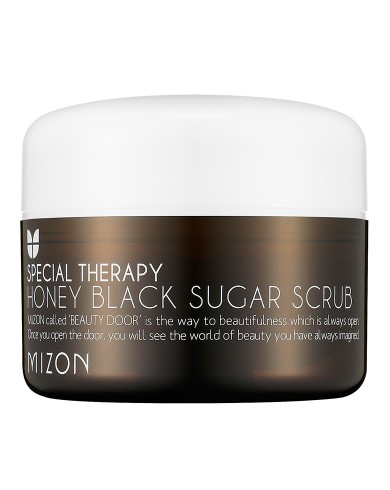 Скраб с черным сахаром Mizon Honey Black Sugar Scrub