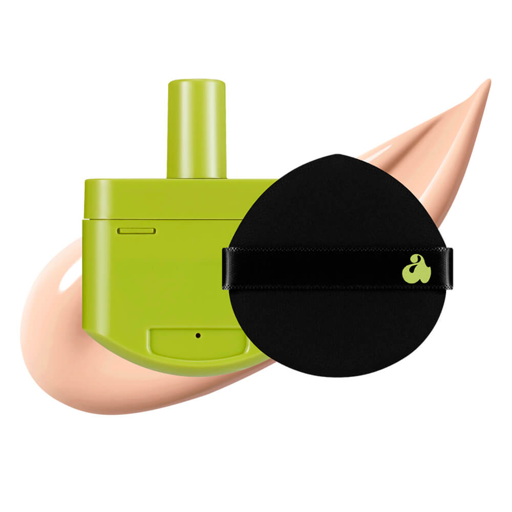 Рефил для стойкого кушона с сатиновым финишем Unleashia Healthy Green Cushion Re-feel SPF30 PA++ 18C