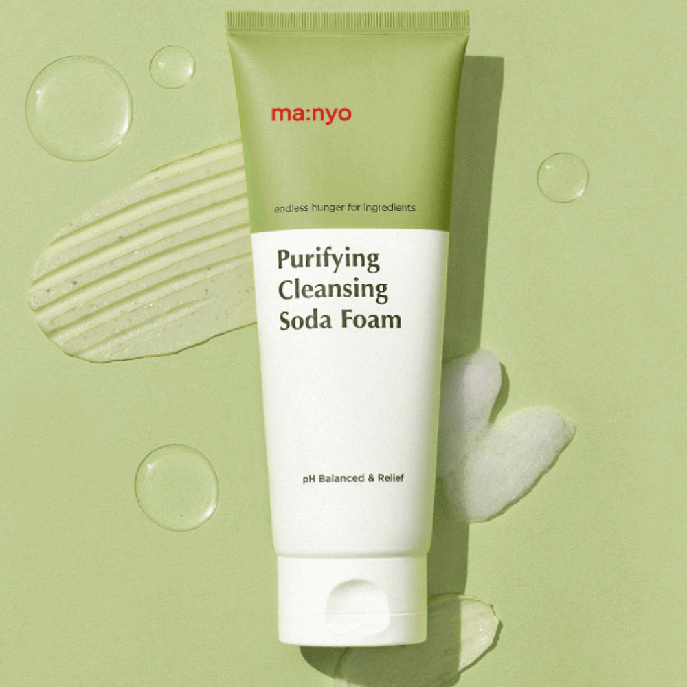 Успокаивающая пенка для умывания с содой Manyo Purifying Cleansing Soda Foam