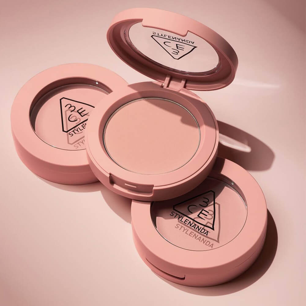 Матовые компактные румяна 3CE Mood Recipe Face Blush