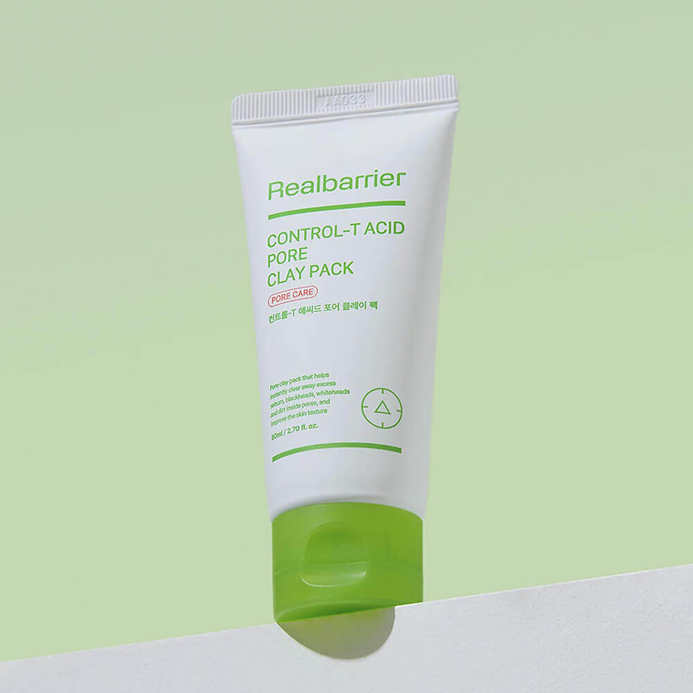 Глиняная маска для глубокого очищения и обновления кожи Real Barrier Control-T Acid Pore Clay Pack