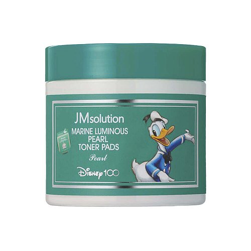 Тонер-пэды для сияния кожи c жемчугом JMsolution Marine Luminous Pearl Toner Pads