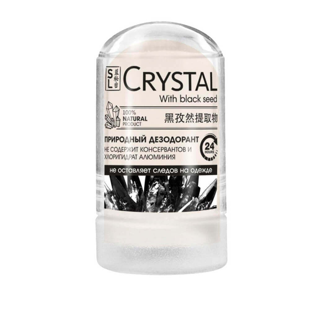

Минеральный дезодорант для тела с чёрным тмином Secrets Lan Crystal Deodorant Stick