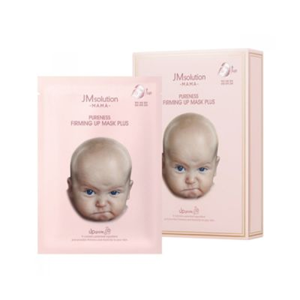 КОРОБКА Гипоаллергенная тканевая маска для упругости JMsolution Mama Pureness Firming Up Mask Plus