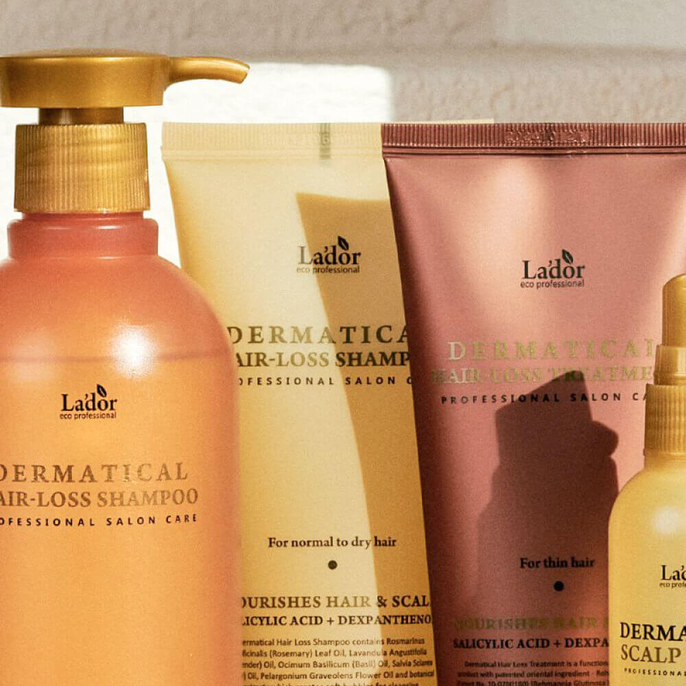 Укрепляющий шампунь для тонких волос Lador Dermatical Hair-Loss Shampoo For Thin Hair