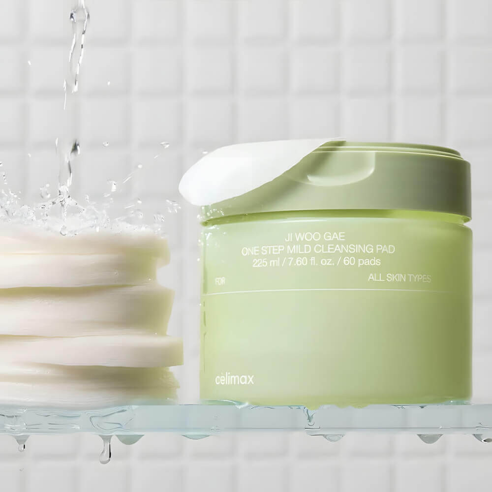 Очищающие пэды для снятия макияжа Celimax Ji Woo Gae One Step Mild Cleansing Pad