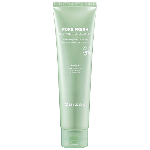 Очищающий гель для чувствительной кожи Mizon Pore Fresh Mild Acid Gel Cleanser
