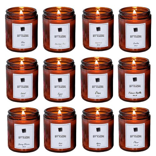 Парфюмированные свечи для дома и офиса BY KAORI