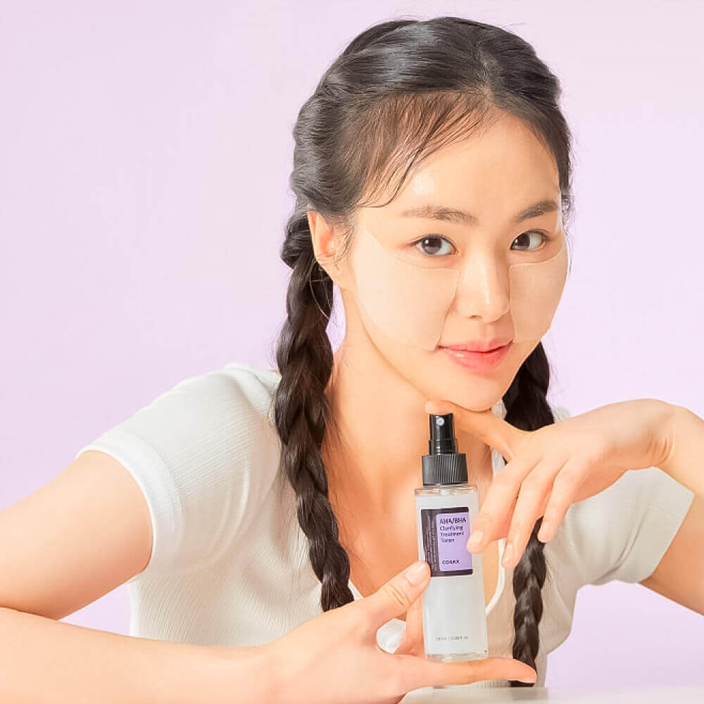 Мягкий очищающий тоник-спрей с кислотами COSRX AHA/BHA Clarifying Treatment Toner