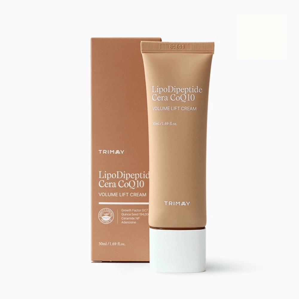 Антиоксидантный лифтинг-крем с киноа Trimay LipoDipeptide Cera CoQ10 Volume Lift Cream